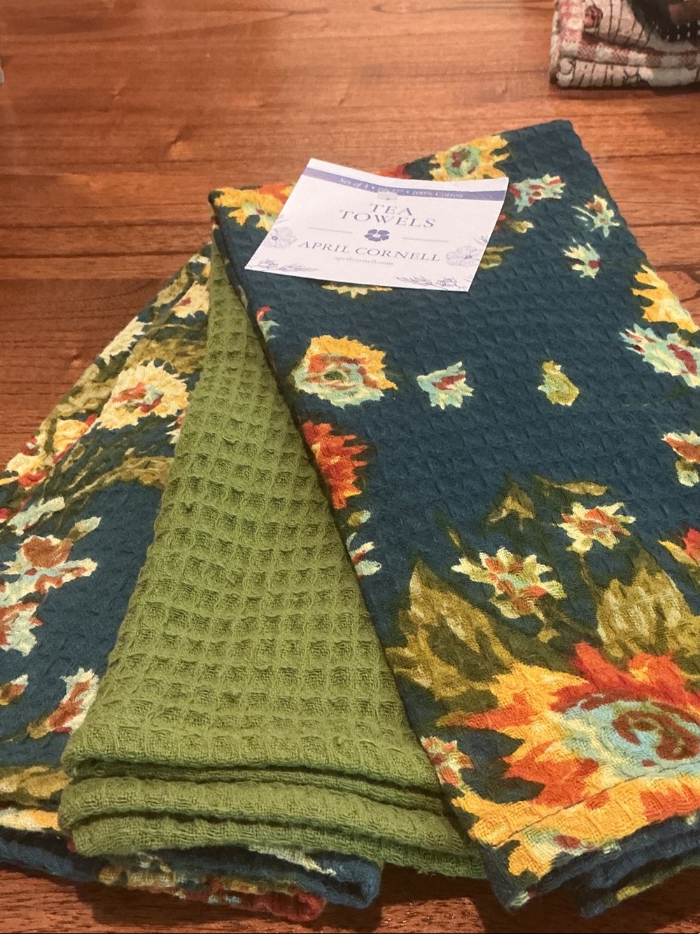 April Cornell Tea Towels - Set of 3